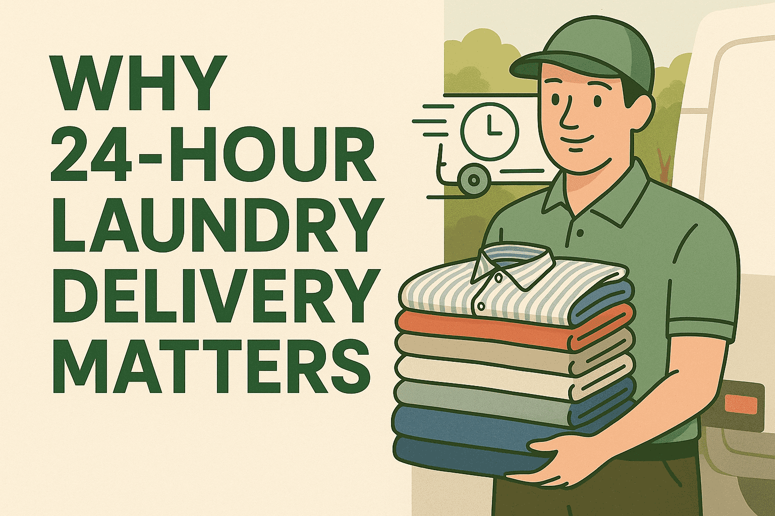 Why 24-Hour Laundry Delivery Matters 