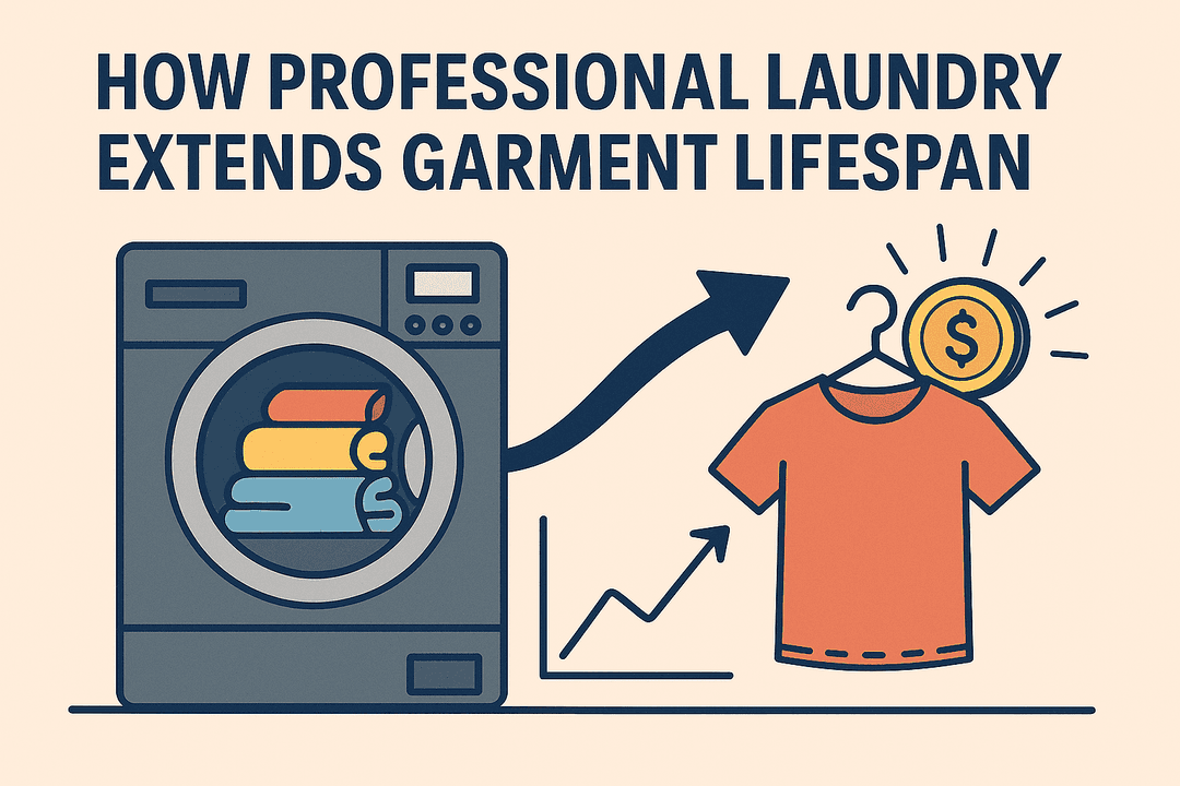 How Professional Laundry Extends Garment Lifespan
